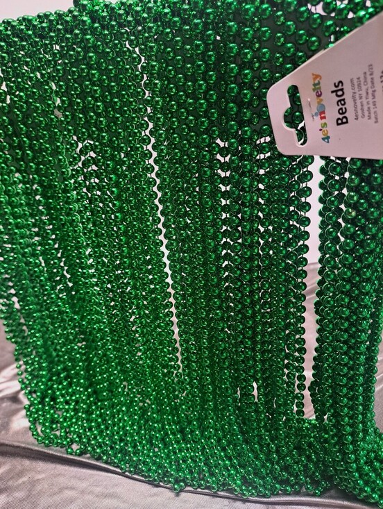 4e's novelty Jewelry - Necklace 4e's Novelty  72 Pcs Bulk Green